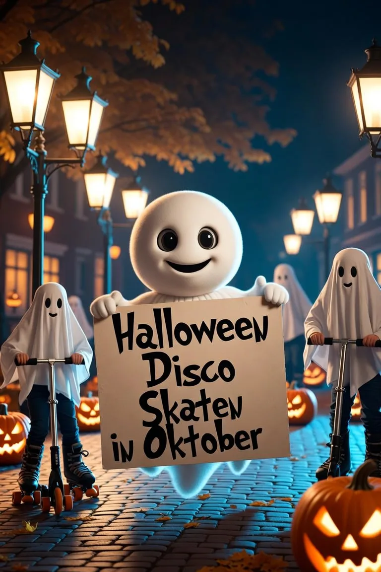 Halloween Disco Skaten! - cover